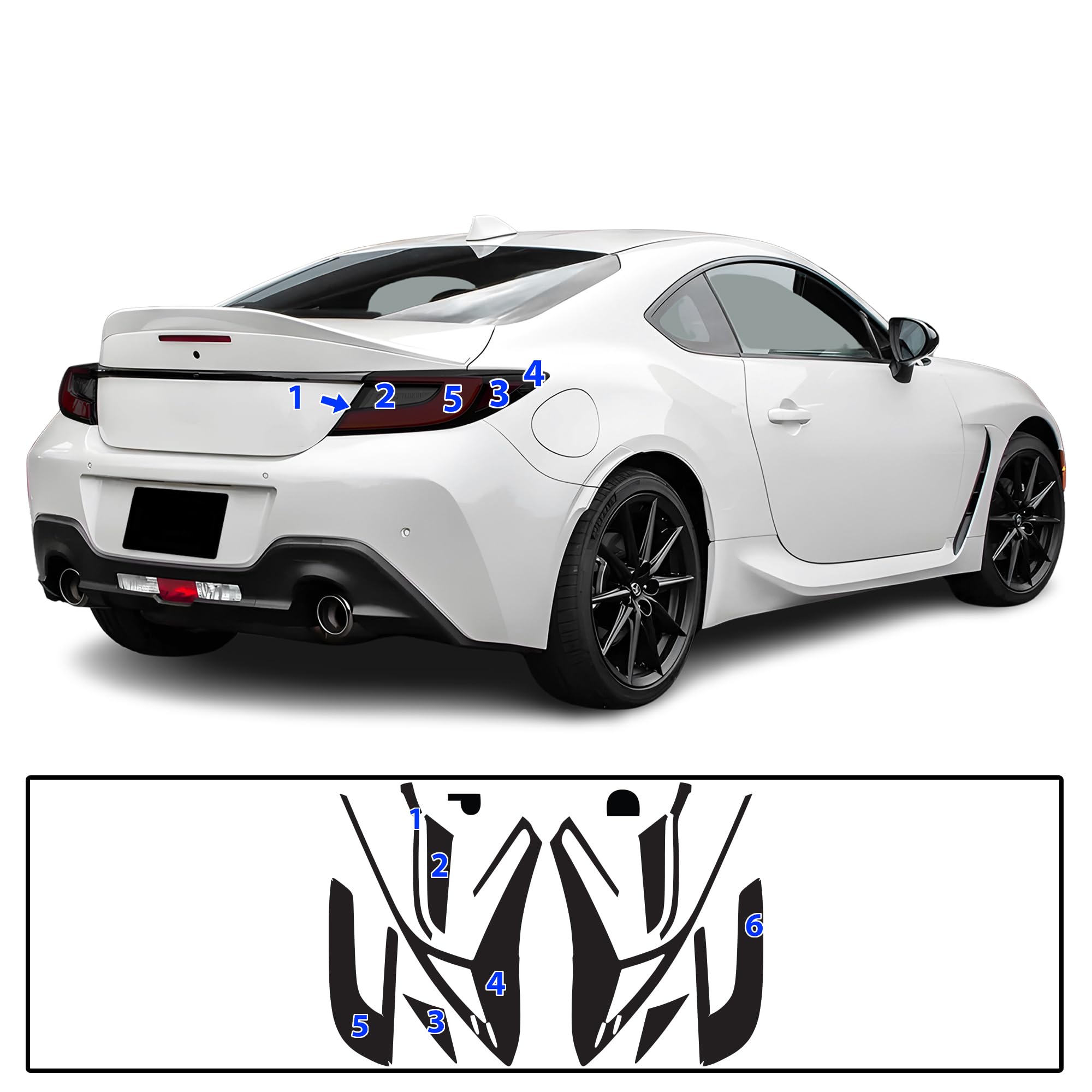 Amazon.com: BOGAR TECH DESIGNS Full Rear Taillight Reflector